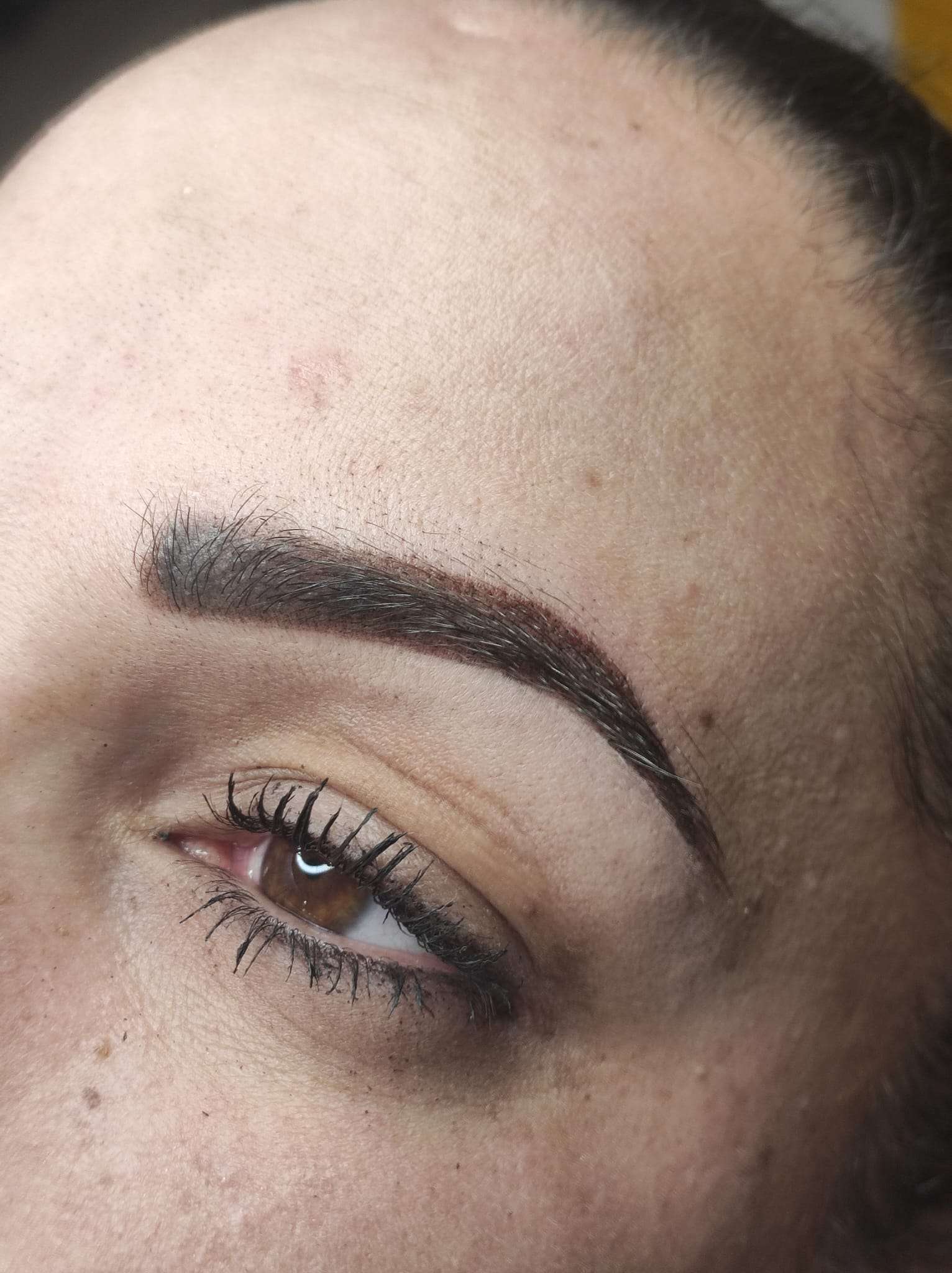 Sourcils poudrés - Esthéticienne dermographe Cugnaux